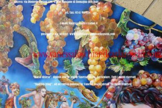 Bacco disteso, dipinto olio su tela di Vanessa Foschi, uva e serpenti - Bacchus lying, oil on canvas painting by Vanessa Foschi, grapes and snakes<p>Bacchus lying, oil on canvas painting by Vanessa Foschi, Maenads. All rights reserved -Bacco disteso, dipinto olio su tela di Vanessa Foschi, Menadi. Tutti i diritti riservati</p>