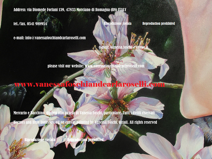 flora in the art Vanessa Foschi almond flowers